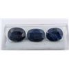 Image 2 : 19.67 CT CERTIFIED MIDNIGHT BLUE SAPPHIRE GEMSTONE PARCEL ($6,050 APPRAISAL)