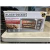 Image 2 : BLACK AND DECKER 4-SLICE AIR FRY TOASTER OVEN - TESTED WORKING, RETAIL $179