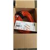 Image 1 : 200 FOOT HEAVY DUTY LIGHTED ORANGE EXTENSION CORD. 16AWG/3C
