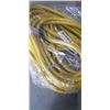 Image 2 : APPROX 50 FEET HEAVY DUTY YELLOW LIGHTED EXTENSION CORD. 10AWG/3C