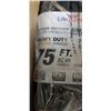 Image 2 : 75 FOOT HEAVY DUTY LIGHTED BLACK EXTENSION CORD. 14AWG/3C