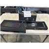Image 1 : KLIM BLAZE & CHROMA WIRELESS KEYBOARD & MOUSE BUNDLE, KLIM DISCMAN, AND KLIM CD-CASETTE PLAYER