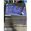 Image 3 : 3 KLIM WIND LAPTOP COOLING PADS, KLIM MINSTRAL LAPTOP COOLING PAD, AND KLIM CHROMA KEYBOARD