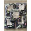Image 1 : 5 BRAND NEW 3PK REUSEABLE SNACK BAGS - SMALL MEDIUM AND LARGE, 15 BAGS TOTAL