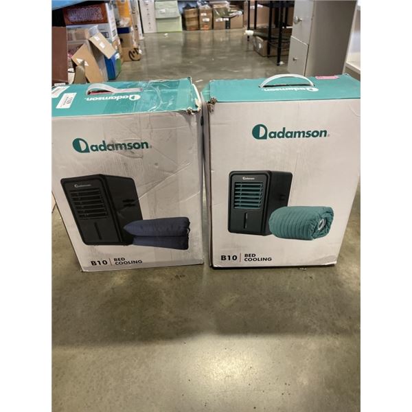 2 ADAMSON B10 BED COOLING SYSTEMS