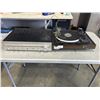 Image 1 : CALIBRE 215 TUNER AND CANDLE RECORD PLAYTER, WORKING BUT MISSING COVER