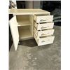 Image 3 : CRAFTING WORKSTATION WITH 2 BASE CABINETS 24X79 INCH
