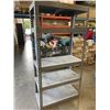 Image 3 : 5 TIER  METAL RACK. 72" HEIGHT, 36" WIDE, 18" DEEP