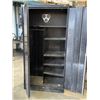 Image 2 : 2 DOOR BLACK METAL CABINET