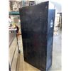 Image 3 : 2 DOOR BLACK METAL CABINET