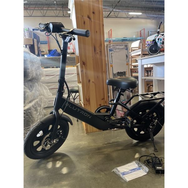 BLUETRON EB350F V2 FOLDABLE ELECTRIC CITY BIKE W/ CHARGER (350W MOTOR/ 33KM BATTERY RANGE/ 32KM/HR T