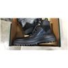 Image 2 : AS NEW MENS BLACK BOOTS. SIZE 13
