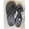 Image 2 : NEW PAIR BODY GLOVE SANDLES SIZE 9 US, AND 2 PAIRS OF ROOTS SANDLES. SIZES 8 AND 11