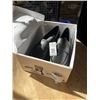Image 1 : AS NEW STEVE MADDEN LADIES BLACK SHOES. SIZE 9 US