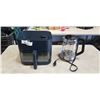 Image 1 : CHEFMAN 8 QUART CRISINATOR AIR FRYER AND CUISINART ELECTRIC KETTLE