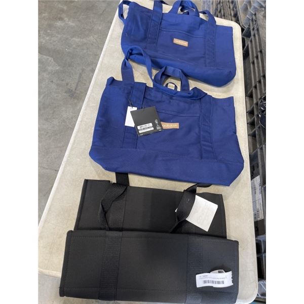 2 NEW ADIDAS TOTE BAGS AND MONDETTA TOTEBAG