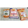 Image 1 : BAG OF VERKA SPLIT RED LENTILS (3.63  KG), AND BAG OF VERKA SPLIT CHICK PEAS (3.63KG) AND BAG OF BAS