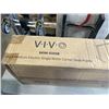 Image 3 : VIVO BLACK MEDIUM ELECTRIC SINGLE MOTOR CORNER DESK FRAME