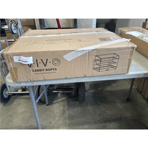 VIVO 3 TRAY ACRYLIC DISPLAY CASE
