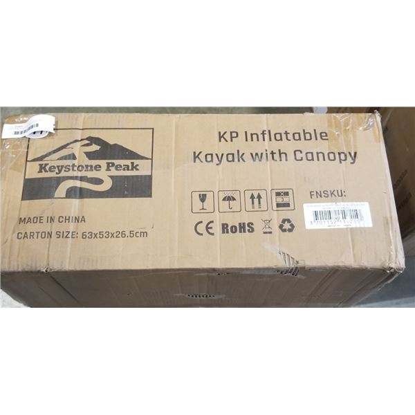 KEYSTONE PEAK INFLATABLE KAYAL WITH CANOPY