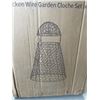 Image 2 : VIVO CHICKEN WIRE GARDEN CLOCHE SET (X6)