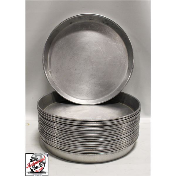 20 ALUMINUM 12" DEEP DISH PANS