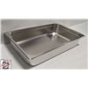 Image 1 : FULL SIZE 4" DEEP STAINLESS STEEL INSERT