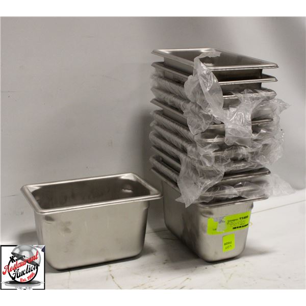 12 NEW VOLLRATH 1/9 SIZE S/S INSERTS #30942
