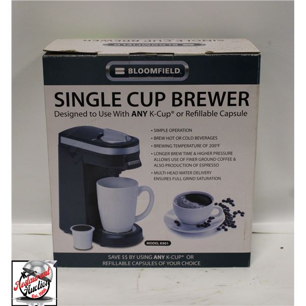NEW BLOOMFIELD SINGLE CUP BREWER M# K901