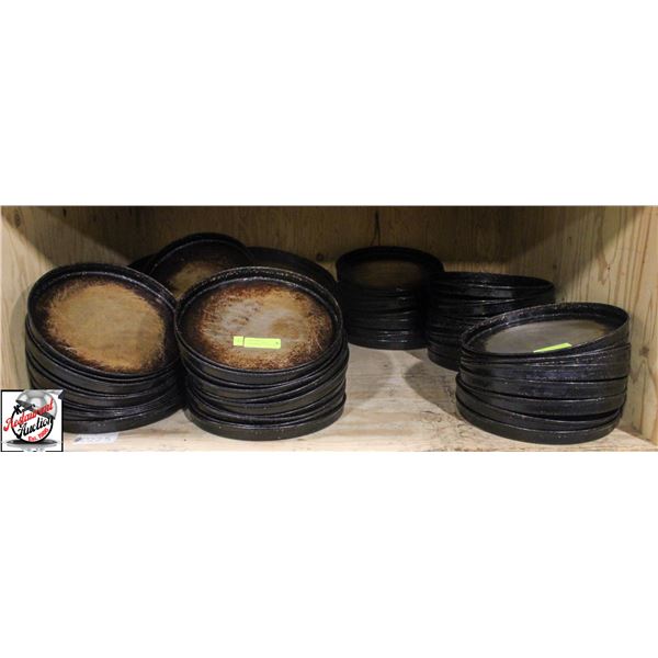 78 ALUMINUM 12" PIZZA PANS