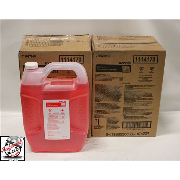 2 BOXES OF KAY CLICKSAN COMMERCIAL DISINFECTANT