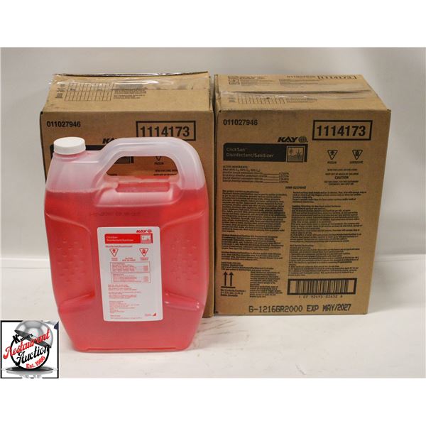 2 BOXES OF KAY CLICKSAN COMMERCIAL DISINFECTANT