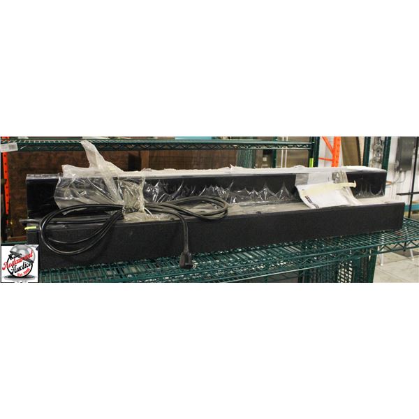 BRAND NEW 4' GLAS TENDER  LIGHTED LIQUOR DISPLAY
