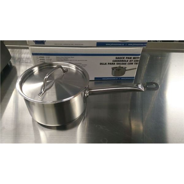 NEW JOHNSON ROSE 2QT INDUCTION CAPABLE HEAVY DUTY