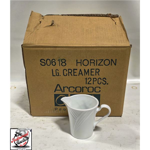 11 NEW ARCOROC HORIZON LARGE CREAMERS