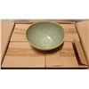 Image 1 : 12 NEW ARCOROC SAGE GREEN 8-1/2" TERRASTONE BOWLS