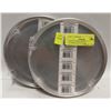 Image 1 : LOT OF 12 NEW CROWN 7" ALUMINUM PIZZA PANS