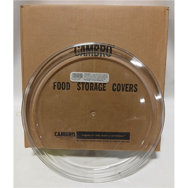 CASE OF 6 NEW CAMBRO INGREDIENT BIN LIDS