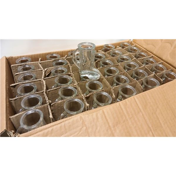 3 DOZEN NEW PLAIN BOOT SHOT GLASS - 1.5 OZ