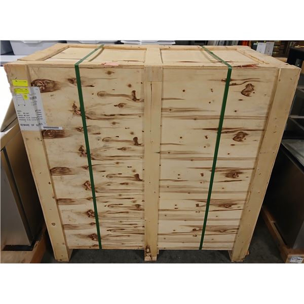 NEW 4' CURVED GLASS REFRIGERATED DISPLAY CASE
