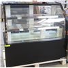 Image 1 : NEW 4' CURVED GLASS REFRIGERATED DISPLAY CASE