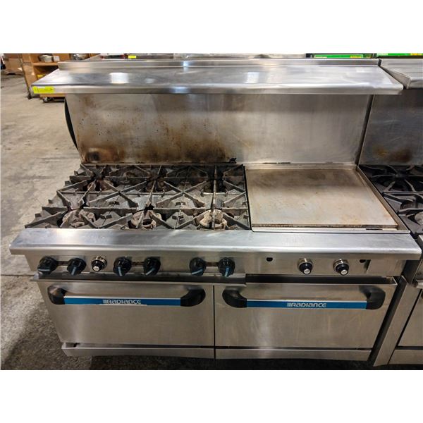 RADIANCE 5' COMBO RANGE W/ DUAL OVEN