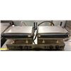 Image 1 : STAINLESS STEEL DOUBLE PANINI PRESS