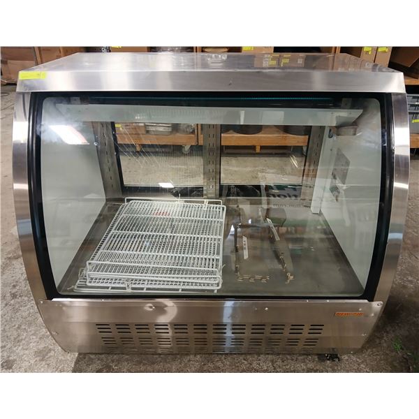 NEW AIR REFRIGERATION BLACK DISPLAY COOLER