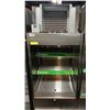 Image 1 : S/S COUNTERTOP OPEN AIR REACH IN DISPLAY COOLER W/
