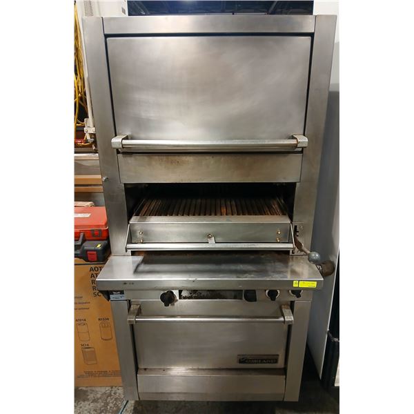 GARLAND NATURAL GAS VERTICAL COMBINATION OVEN