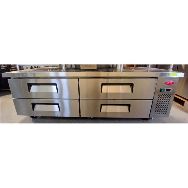 NEW 6' MCK 4 DRAWER REFRIGERATED CHEF BASE