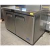 Image 2 : NEW 4' ATOSA S/S 2 DOOR UNDERCOUNTER FREEZER