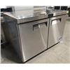 Image 3 : NEW 4' ATOSA S/S 2 DOOR UNDERCOUNTER FREEZER