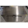 Image 4 : NEW 4' ATOSA S/S 2 DOOR UNDERCOUNTER FREEZER